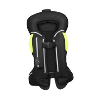 Ioensy - Chaleco De Moto Con Armadura Trasera, Chaqueta De Moto Para Hombre, Mujer, Motociclista, Negro, Xxl