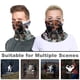 thumbnail image 4 of Vinícius Júnior Braga de Cuello Protección Solar - Bandana UV Refrescante para Ciclismo y Deportes al Aire Libre, Hombres y Mujeres, 4 of 6