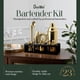 thumbnail image 2 of Kit Bartender Barillio Gold de acero inoxidable, 23 unidades, con soporte, 2 of 7