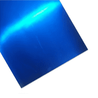 Genérico - Pliego Cartulina Metálica 50X70 Cm Manualidades Azul