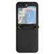 thumbnail image 3 of Funda Cartera para Samsung Galaxy Z Flip 6 Tarjetero Soporte Magnético y Correa Negro, 3 of 5