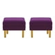 thumbnail image 1 of Set Pouf Sky 1c Felpa 01 Morado, 1 of 4