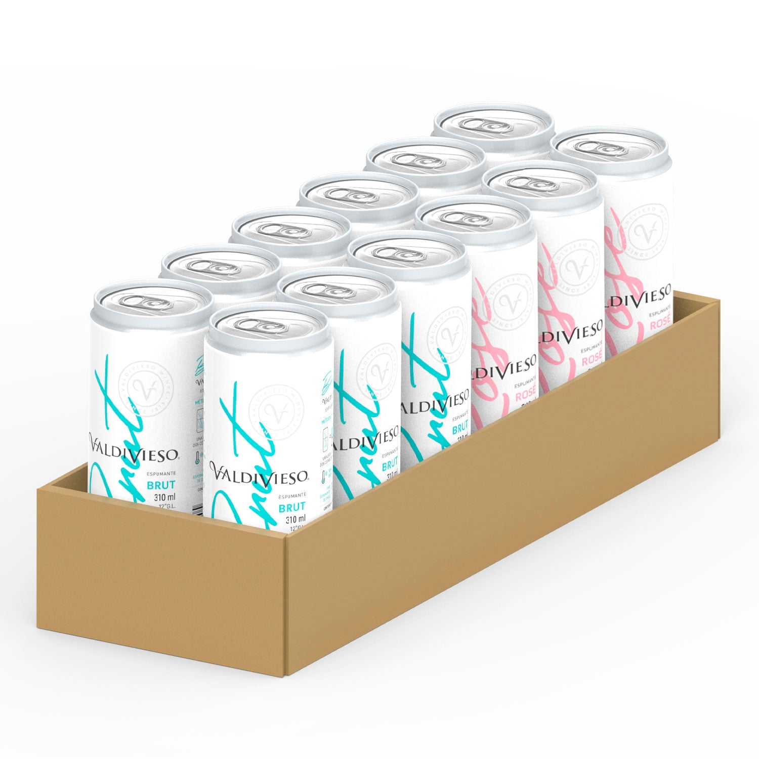 Bandeja mix x12 Latas Esp Valdivieso 310ml 12°