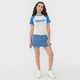 thumbnail image 4 of Polera Niña Teen Raglan Sporty Azul Corona, 4 of 5