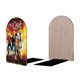 thumbnail image 2 of Jonny Quest Sujetalibros decorativos temáticos, tope para estantería con base antideslizante, uso dual para hogar y oficina - 2 piezas, 2 of 6