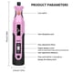 thumbnail image 3 of Herramienta De Grabado Eléctrica Portátil Rosa Con 66 Accesorios, Kit De Herramientas Rotativas Ajustables De Múltiples Velocidades Con Carga USB, Ideal Para Lijar, Pulir Y Grabar., 3 of 8