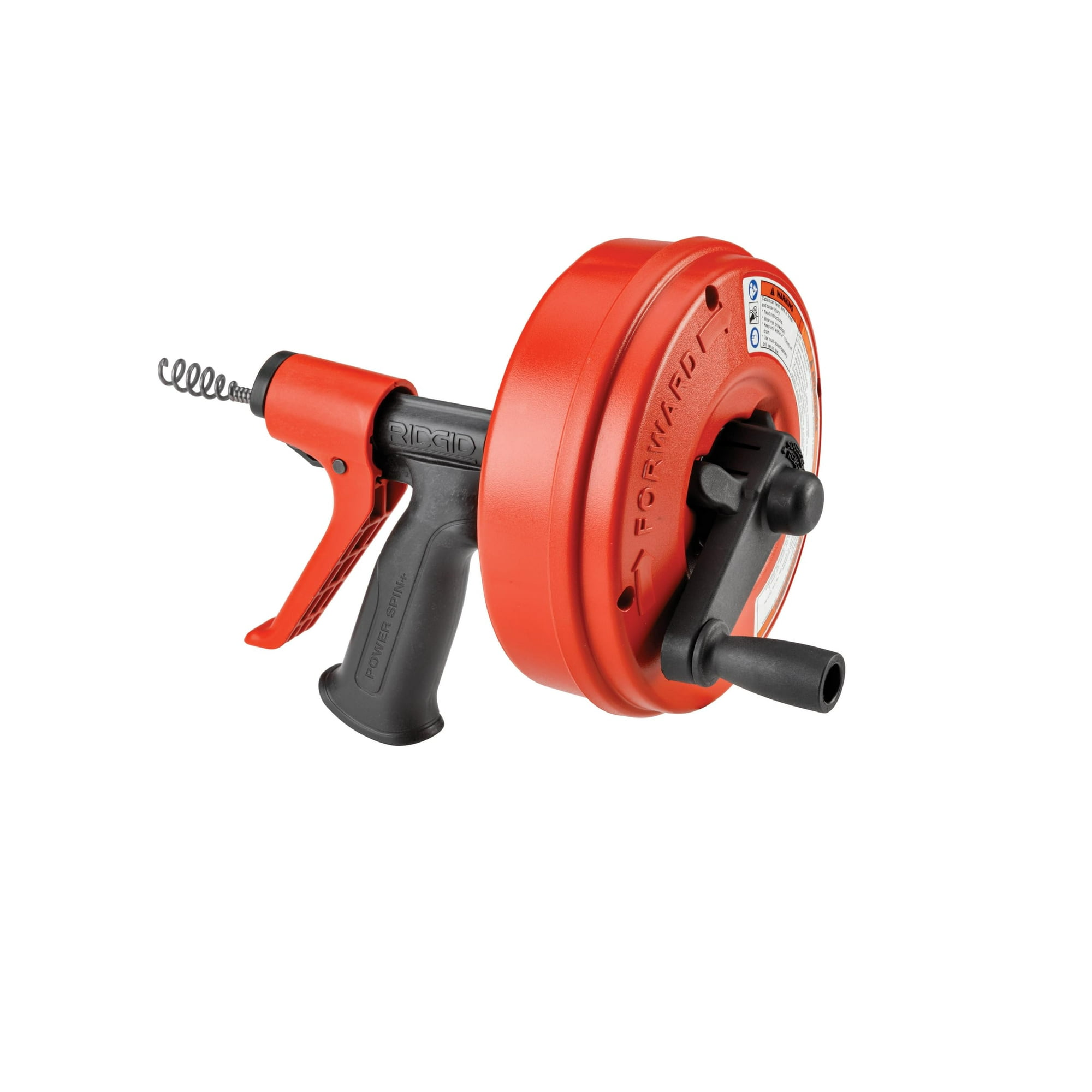 Máquina Limpiadora De Desagües Ridgid Power Spin+ 6 Mm X 7,6 M