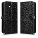 thumbnail image 1 of Funda Cartera Lunares Samsung Galaxy A57 5G con Tarjetero, Correa y Soporte Negro, 1 of 6