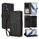thumbnail image 1 of Funda Cartera Mariposa para [Xiaomi Redmi Note 12S 4G] con Soporte y Cremallera Negro, 1 of 6