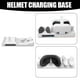 thumbnail image 3 of Compatible con Meta Quest 3/3S VR Headset Charging Dock Station 2 en 1 Base de carga de batería con carga inalámbrica-Blanco, 3 of 7