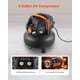 thumbnail image 2 of Compresor de aire VEVOR de 6 galones, 1.7 HP, 2.3 CFM @90PSI portátil, 2 of 9