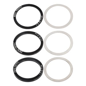 Magideal - De Bicicleta De 24Mm, 29Mm, 30Mm, 6 Uds., Arande De Vonte De Inercia, Pieza De Ciclismo, Soporte Inferior De Bicicleta De Aleación De , 24Mm 24 Mm