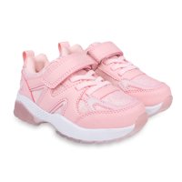 Pillin - Zapatilla Bebé Niña Con Luces Rosado
