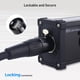 thumbnail image 3 of Cable Ethernet Matters Cat6 EtherCon RJ45 de 150 pies, color negro, 3 of 7