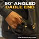thumbnail image 5 of Cable USB-C DEWALT de alta resistencia, ángulo recto, 60 W, 1.2 m, 5 of 9