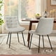 thumbnail image 2 of Mesa de Comedor Vidrio Rectangular 120x80 + 6 Silla Macron Terciopelo - Beige, 2 of 4