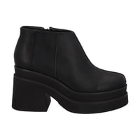 Botin Mujer Negro Plataforma Zeta Police