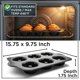 thumbnail image 2 of Molde para pastel Wrenbury Mini Buntz antiadherente de 6 tazas, 2 of 8