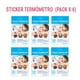thumbnail image 1 of Termómetro Infantil Sticker Pack 6 Unidades, 1 of 3