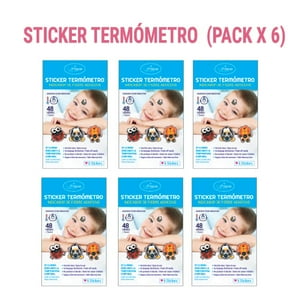 La Prepie - Termometro Infantil Sticker X6