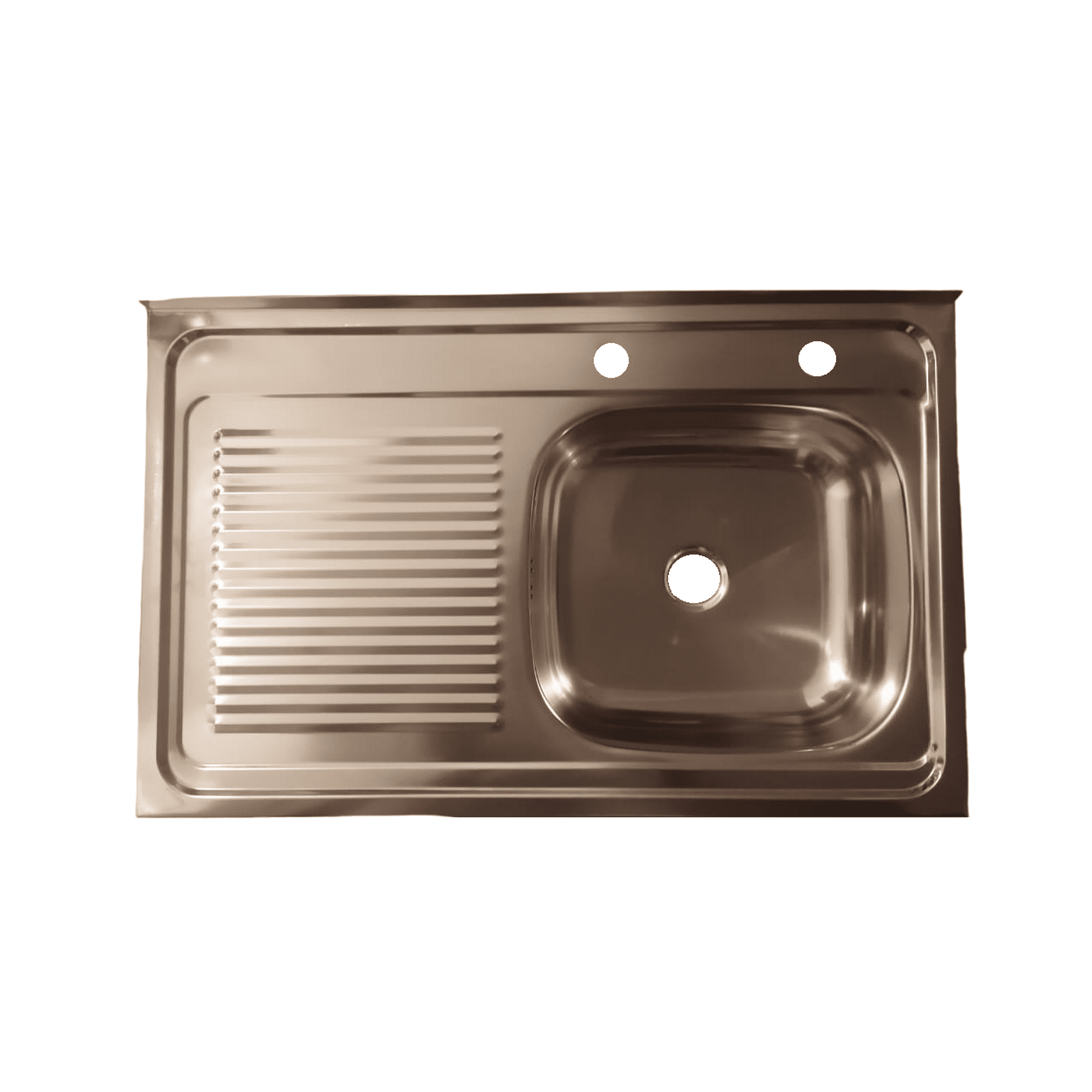 Cubierta Lavaplatos Sobreponer 80cm + Sif/des Izquierdo