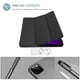 thumbnail image 5 of Smart Case ProCase para iPad Pro 12.9 de 6.ª, 5.ª, 4.ª y 3.ª generación, color negro, 5 of 8