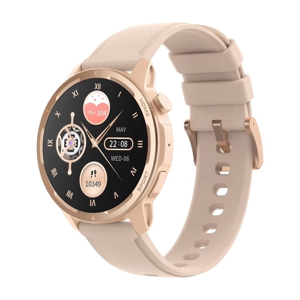 Smartwatch de Lujo S52M 360X360 IP68 230mAh Compatible IOS Android BLANCO para uso diario