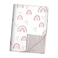 Bothyi - Manta Envolvente Para Bebé, Envoltura Envolvente De 75X100Cm Para Recién Nacido, Avión, Coche, Unisex, Arcoíris