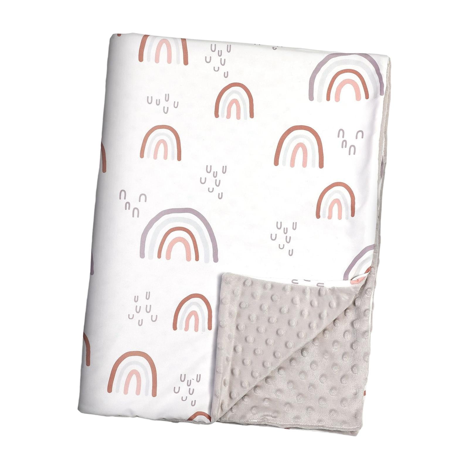 Bothyi - Manta Envolvente Para Bebé, Envoltura Envolvente De 75x100cm Para Recién Nacido, Avión, Coche, Unisex, Arcoíris