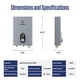thumbnail image 4 of Calentador de agua sin tanque Westinghouse 14kW 240V Smart WiFi, 4 of 9