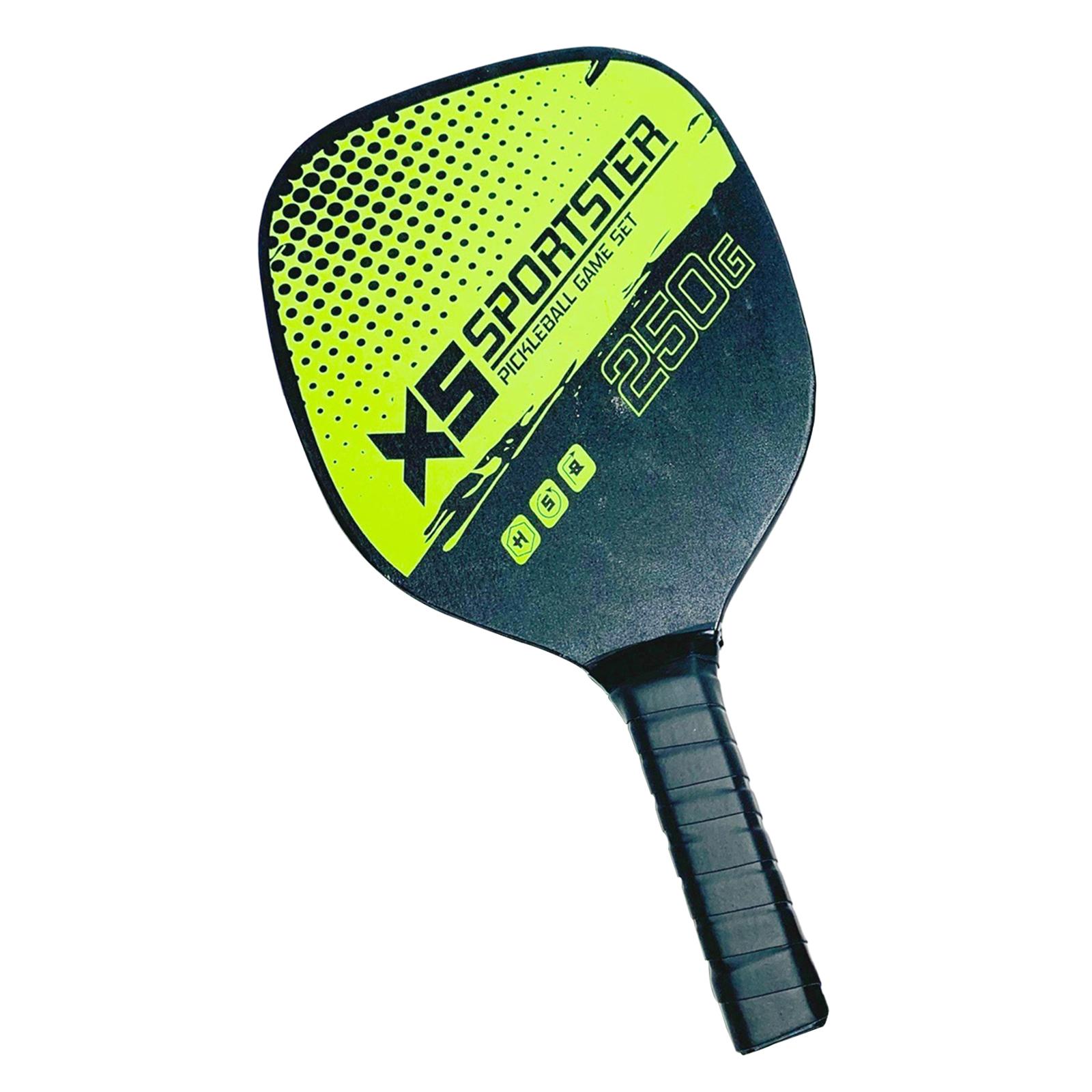 Magideal - Pala De Pickleball, Raqueta De Pickleball, Agarre Cómodo Portátil, Raqueta De Pickleball De Madera Ligera Para Jugadores Avanzados Uso En Interiores Y
