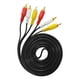 thumbnail image 4 of Cable Rca 3 Plug Rca A 3 Plug Audio Y Video 1.80 Mts 4009, 4 of 4