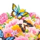 thumbnail image 5 of Tarjeta de felicitación con ramo de flores desplegable en 3D con jarrón de porcelana, 5 of 7