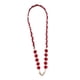 thumbnail image 2 of Macrame Boho Crossbody Correa Monedero Correa Monedero Llavero Teléfono Celular Lanyards Rojo, 2 of 3