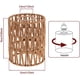 thumbnail image 4 of Pantalla de Lámpara Colgante Rústica, 4 Uds., para Cafetería, Cocina, Isla y Hogar, 4 of 8
