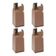 thumbnail image 2 of Paquete De 4 Elevadores De Mobiliario Elevador De Muebles Pies De Silla Elevador De Mesa Para Muebles H 10 Cm Marrón 22-42 Mm, 2 of 5