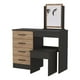 thumbnail image 1 of Mueble Tocador Con Espejo Y 4 Cajones Fm-001n - Negro, 1 of 7