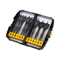 Set 8 Brocas De Paleta Para Madera Dewalt Dt7943B-Qz Negro