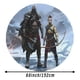 thumbnail image 5 of God of War Mantel Redondo con Estampado Icónico de Temática, Se Adapta a la Mayoría de Mesas, Fácil de Cuidar, Regalo Perfecto para Aficionados, Amigos y Familia.180cm, 5 of 5