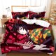 thumbnail image 1 of Demon Slayer Duvet Cover Bedding Set Bedroom Comforter Cover Pillowcase3-Piece Bedding Set (1 Duvet Cover + 2 Pillow Shams), 1 of 5