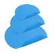 thumbnail image 1 of 3x Alfombrillas De Silicona Soporte Para Cuencos Multiusos Alfombrilla Para Microondas Para Olla Caliente Horno Pan Azul, 1 of 3