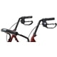 thumbnail image 2 of Rollator Lumex Set n' Go Wide, regulable en altura, color burdeos, 2 of 4