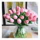 thumbnail image 1 of Tulipanes artificiales SHINE-CO LIGHTING Real Touch, 10 unidades (rosa), 1 of 6