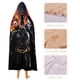 thumbnail image 4 of El Caballero Oscuro Manta Capa con Capucha Anti-Bolitas, Manta de Lana Ártica Suave, Manta Portátil de Felpa Ligera y Lujosa, Poncho para Siesta en Casa y Oficina, 100*130cm, 4 of 6