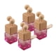 thumbnail image 1 of 4 Piezas De Botellas De Difusor De Aromaterapia Para Coche, Decoración De Olor Para Coche De Oficina, Rosa Roja, 1 of 5
