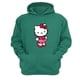 thumbnail image 1 of Polerón Canguro Gatita Kitty Verde Aguamarina Talla L Unisex, 1 of 3
