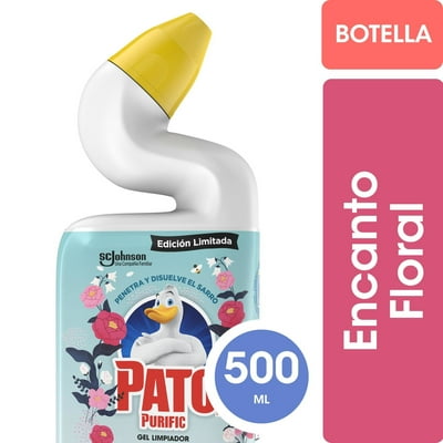 Limpiador De Inodoro Gel Encanto Floral Botella 500 Ml Pato Purific