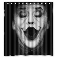 Pinghai - Cortina De Ducha De Batman Joker Con Ganchos (167 X 183 Cm)