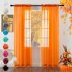thumbnail image 1 of Cortinas Sheer Youleyar con Bolsillo para Barra, 2 Paneles, 1 of 3