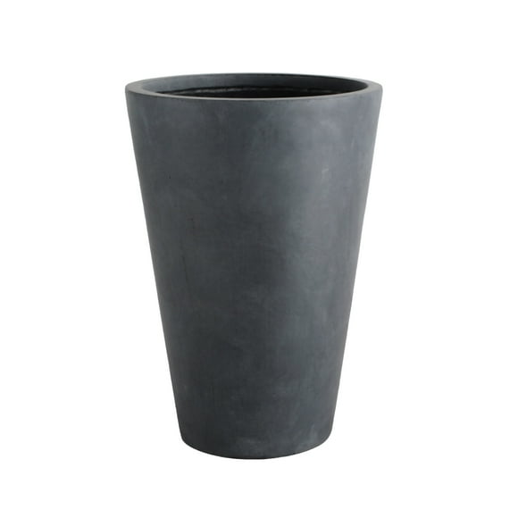 Macetero Coigue Fibra de Arcilla Gris 93 cm